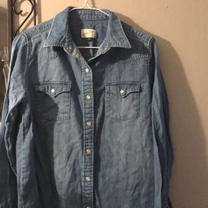 Denim Button Up Shirt